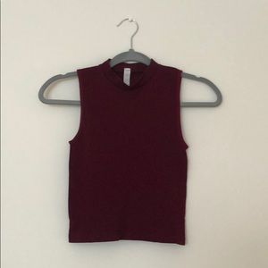 Mock Neck Tank Top
